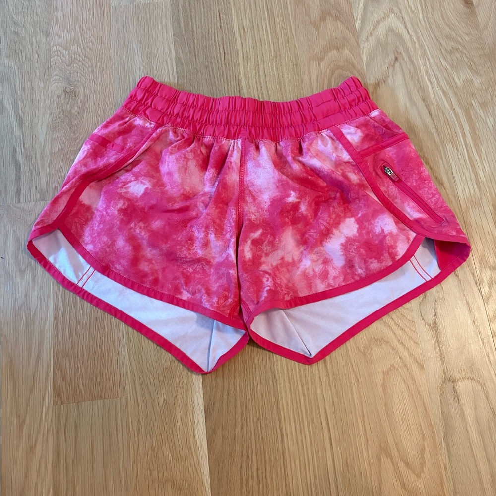Lululemon Athletica Pink Athletic Shorts Lightweight Moisture-Wicking